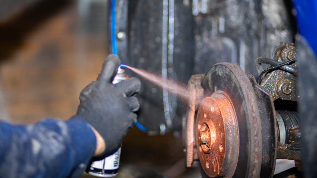 Нанесение медной пасты из аэрозоля